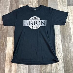 The Union Bar T shirt Adult Medium, Black